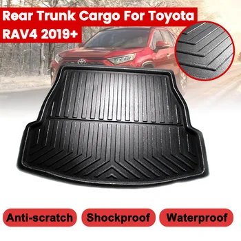 Dywanik podłogowy ochraniacz błotny wymiana akcesoriów samochodowych tylny bagażnik bagażnik liniowej ładunku mata do Toyota RAV4 2019+ bagażnik zasobnik