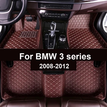 Dywaniki samochodowe BMW 3 series 325i 330i 335i 320i 318i(dwoje drzwi) 2008 2009 2010 2011 2012 niestandardowe auto podnóżek samochód