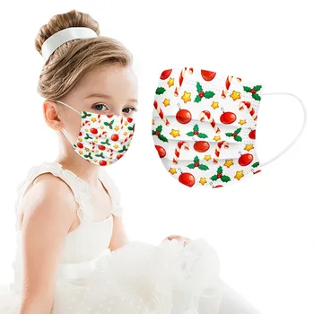 Dzieci dzieci maska jednorazowa maska do twarzy przemysłowa 3Ply zaczep na ucho 50szt Kartki drukowanie przeciwpyłowa maska ochronna do ust