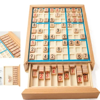 Dzieci, Sudoku, Szachy Buk Projekty Międzynarodowe Składany Stół Do Gry Zabawka Prezent Szkolenia I Edukacja Puzzle Zabawki