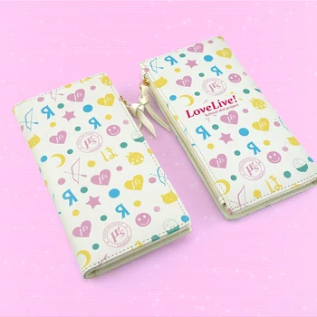 E-Napisy Love Live! Totoro Neko Ацуме Нацумэ książka przyjaciół koreański PU pełnokolorowy druk długi portfel