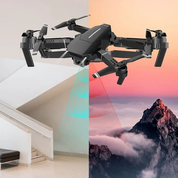 E98 RC Drone HD Wide Angle 4K WIFI Camera 1080P FPV Drone Headless Mode Altitude Hold Foldable Video Live Recording Quadcopter
