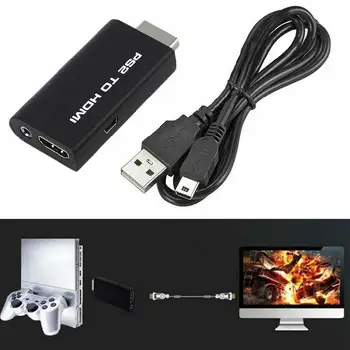 EastVita For Sony 2 PS2 to HDMI-compatible-compatible-compatible Converter Adapter Adapter Cable HD r40