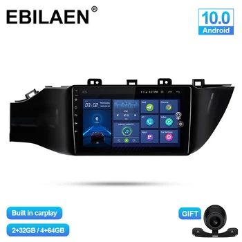 EBILAEN samochodowy odtwarzacz multimedialny dla Kia RIO 4 2016-2019 Android 10.0 Autoradio nawigacja GPS DSP IPS Headunit stereo 4G kamera