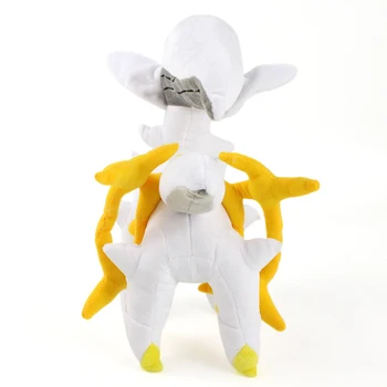 Eevee anime rysunek Arceus pluszowe lalki wypchane zwierzęta mityczny Elf zabawki dla dzieci 30 cm