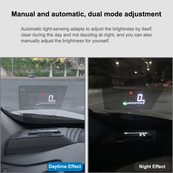 Elektroniczne samochodowe akcesoria Head Up Display HUD dla Infiniti QX80 2010-2018 2019 2020 szyby projektor alarm