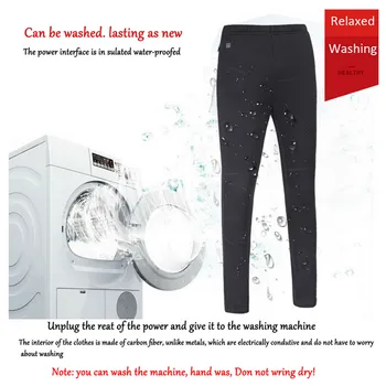 Elektryczne ogrzewanie spodnie Mężczyźni Kobiety ciepły warstwa elastyczna USB ogrzewanie podstawowy spodnie ocieplane обогреваемое bielizna dla pieszych WinterOutdoor