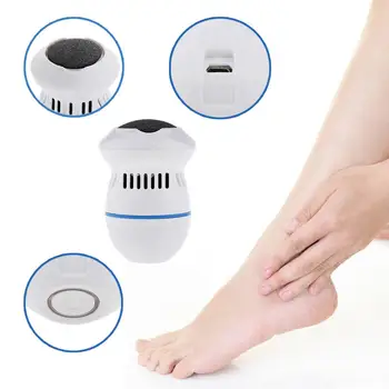 Elektryczny nożny plik polerka pedicure urządzenie próżniowe каллус Remover pielęgnacja stóp narzędzia do martwej skóry, pęknięcia skóry