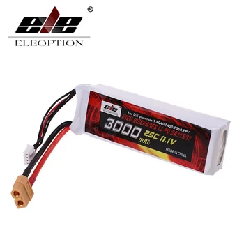 ELEOPTION 3000mAh 11.1 V Lipo Li-Po Battery 25C XT60 Plug do DJI Phantom 1 FC40 F45 F550