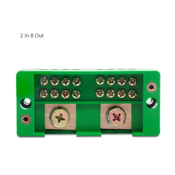 Eletric Wire Junction Box ветвящаяся skrzynia Wire Connection Box 2 In 4 6 8 12 Out for House Factory School Hotel Use