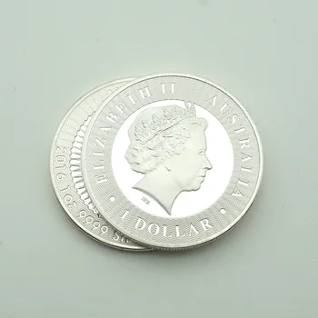 Elżbieta II do kolekcji Australia kangur srebrna moneta