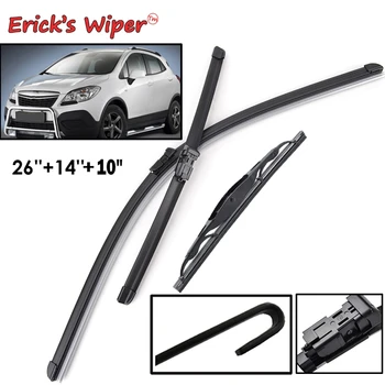 Ericka Wiper Front & Rear Wiper Blades Set For Chevrolet Trax Tracker 2012 - 2020 Windscreen szyba przednia Window 26