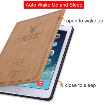 Essidi skórzane etui dla ipad Air 3 2019 10,5 cali Smart Wake Sleep Tablet klapka Funda dla ipada Pro 10,5 cala