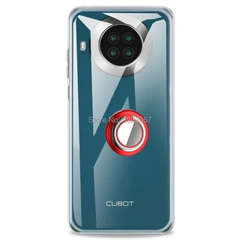 Etui dla Cubot Note 20 360 pierścień stojak uchwyt na palce miękkie TPU odporna na wstrząsy etui dla Cubot Note 20 Pro Coque