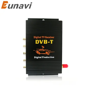 Eunavi Car DVB-T MPEG-4 HD tuner cyfrowy TV-box, odbiornik skrzynia jedna antena