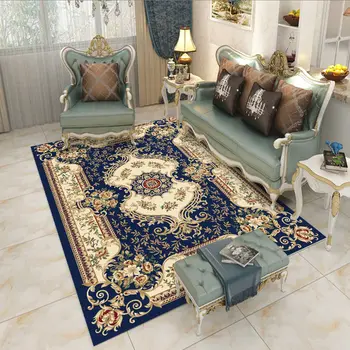 Europejski dywan do sypialni stolik dywanik do podłogi szafki pluszowy dywan, sofa dywan dywan do salonu