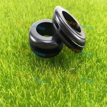Europejski styl średnica 23 mm-70 mm czarny kauczuk naturalny tulei pierścień ochronne tuleje tuleja gumowa