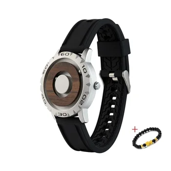 EUTOUR magnetyczne męski zegarek wodoodporny pasek silikonowy do zegarka 20 mm sportowe męskie zegarki Dropship męski zegarek Relogio Masculino