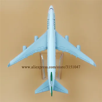 EVA Air Airlines B747 Boeing 747-400 model samolotu stop metalu model samolotu do odlewania pod ciśnieniem samolot 16 cm prezent
