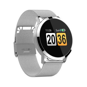 EXRIZU Q8 Sport Fitness przenośne urządzenia kolorowy ekran dotykowy Smartwatch Smart Watch wodoodporny IP67 inteligentny bransoletka dla mężczyzn kobiet