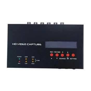 EZCAP283S 1080p HD video Game capture Recorder Box YPbPr HD z planowaną kontem XBOX One/medycznego endoskopu/telewizora
