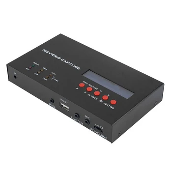EZCAP283S 1080p HD video Game capture Recorder Box YPbPr HD z planowaną kontem XBOX One/medycznego endoskopu/telewizora