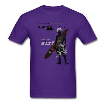 Fajna koszulka męska Charlie Dont Surf Male T Shirt Retro 3D Print Tops Cult Game Tees Military Lover Custom Streetwear Gift Tshirt