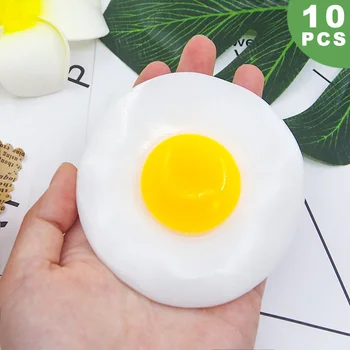 Fajna zabawka dla ukojenia symulacja jajko sadzone zabawki dowcip sztuczka zabawki dla dorosłych dzieci M09