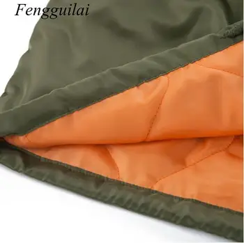 Fengguilai wiosna jesień damska parka płaszcz cienkie kurtki damskie długie plus rozmiar wysokiej jakości ciepłe bawełniane płaszcze nowa odzież wierzchnia
