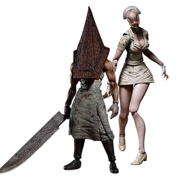 Figma SP055 Silent Hill 2 Red Pyramd Thing Figure Bubble Head Nurse Sp-061 Action Figure Toy