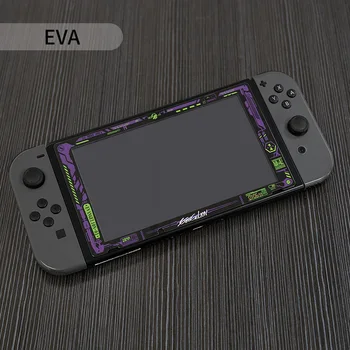 Fioletowy EVA Theme Case dla Nintendo Switch ochronna hartowane szkło screen protector z tworzywa sztucznego można umieścić w stacji dokującej