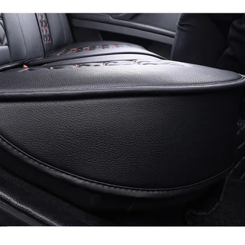 Flash mat uniwersalne skórzane pokrowce na foteliki samochodowe Alfa Romeo Stelvio 2017 2018 własne nakładki na nogi samochodowe pokrowce do fotelików
