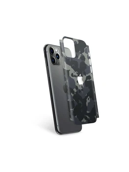 Folia ochronna mocoll na tylnym panelu Apple iPhone XR khaki czarny