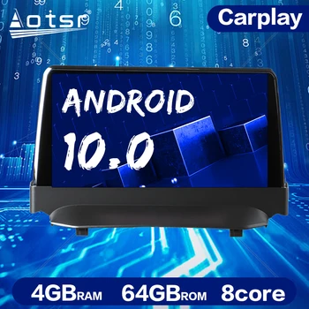 Ford Fiesta 2008-2016 radio samochodowe z systemem Android 10.0 9 calowy multimedialny stereo nawigator GPS samochodowy odtwarzacz DVD, odtwarzacz audio Bluetooth