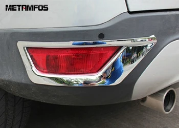 Ford Kuga Escape 2013 ABS chromowane tylne światła przeciwmgielne listwy Tylne światło przeciwmgłowe pokrywa lampy wykończenie światło bluzy stylizacja samochodu 2 szt.