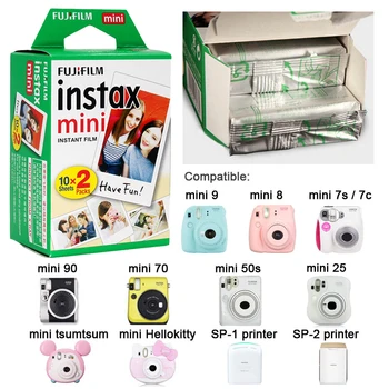 Fujifilm Instax Mini 8 9 film Biały krawędź papier fotograficzny, folia do Liplay Polaroid FUJI Instant Mini LiPlay 7s 70 90 kamera