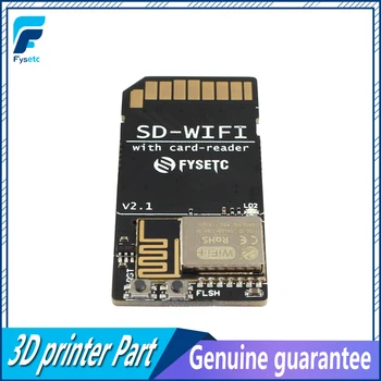 FYSETC SD-WIFI z modułem Card-Reader run ESP web Dev pokładowy USB-to-serial chip bezprzewodowy moduł transmisji danych dla S6 F6 Turbo
