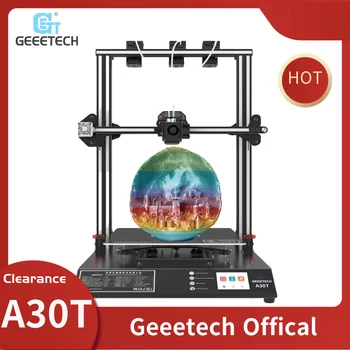Geeetech A30T 3-in-1-out auto leveling mix color 3d printer mix-color 320*320*420mm obszar wydruku z nicią Fetector FDM