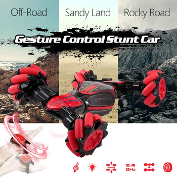 Gesture Control Car Stunt Gesto Remote Control Car Electric Drift RC Car Toys rc buggy sterowanie radiowe dla dzieci