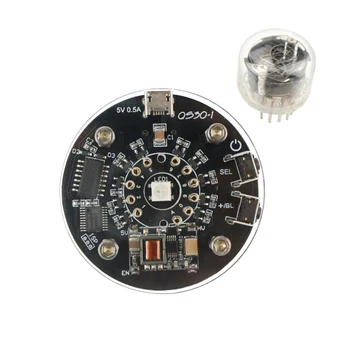 GHXAMP Single Tube Glow Clock QS30-1 SZ30-1 nixie clock LED RGB audio elektroniczne akcesoria USB DC5V