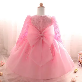 Girl Dress 2020 formalne dla dzieci suknie ślubne dla dziewczyn ubrania Party Princess Vestidos Nina 5 6 7 year urodziny chrzest sukienka tutu