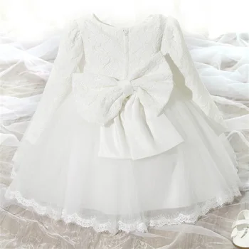 Girl Dress 2020 formalne dla dzieci suknie ślubne dla dziewczyn ubrania Party Princess Vestidos Nina 5 6 7 year urodziny chrzest sukienka tutu