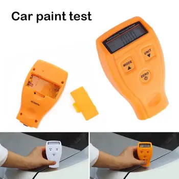 GM200 Handheld Coating Painting Thickness Gauge ultradźwiękowy Tester folia samochodowa mini powłoka farby grubościomierze metr narzędzia ręczne