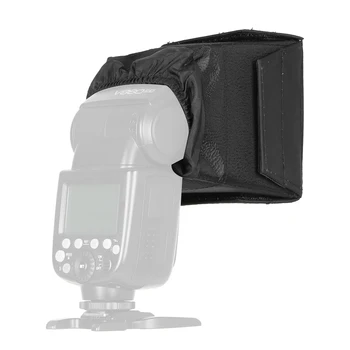 Godox 10x10 cm uniwersalny składany mini-dyfuzor lampy błyskowej softbox do Godox Canon Nikon Flash
