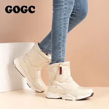 GOGC damskie buty damskie buty zimowe buty damskie buty zimowe Damskie buty zimowe buty dla kobiet zimowe buty botki G9906