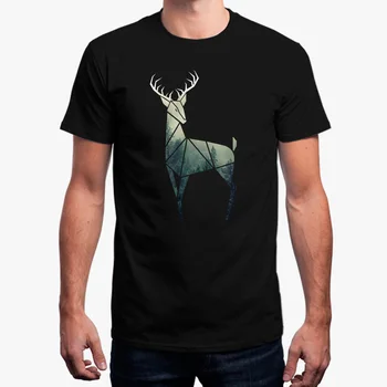 Gorąca Wyprzedaż Mr. Forest Deer T-Shirt Fajny Okrągły Dekolt T-Shirt Kolor Euro Rozmiar T-Shirt Dla Mężczyzn, Męskie Topy Camisetas Graciosas
