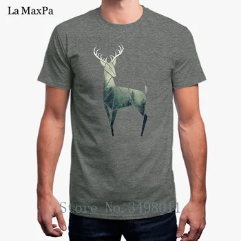 Gorąca Wyprzedaż Mr. Forest Deer T-Shirt Fajny Okrągły Dekolt T-Shirt Kolor Euro Rozmiar T-Shirt Dla Mężczyzn, Męskie Topy Camisetas Graciosas