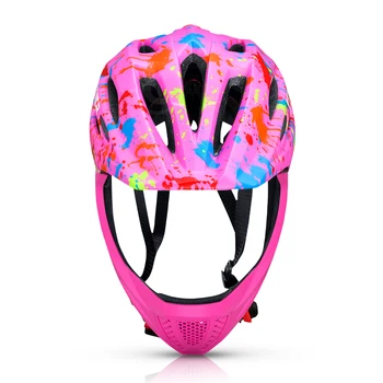 Gorący kochanie chłopcy dziewczynki regulowane kaski LED kask dzieci wprost rower jazda na rowerze kaski MTB Cascos Ciclismo S 46-53 cm
