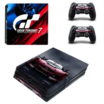 Gran Turismo GT Sport PS4 Pro Skin Stickers naklejka dla konsoli Sony PlayStation 4 i kontrolerów PS4 Pro Skin Sticker