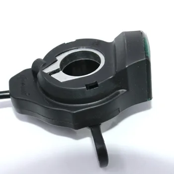 Greentime Thumb dławik z wyświetlaczem LCD E-rower kierownicę czarny Thumb dławik uchwyty